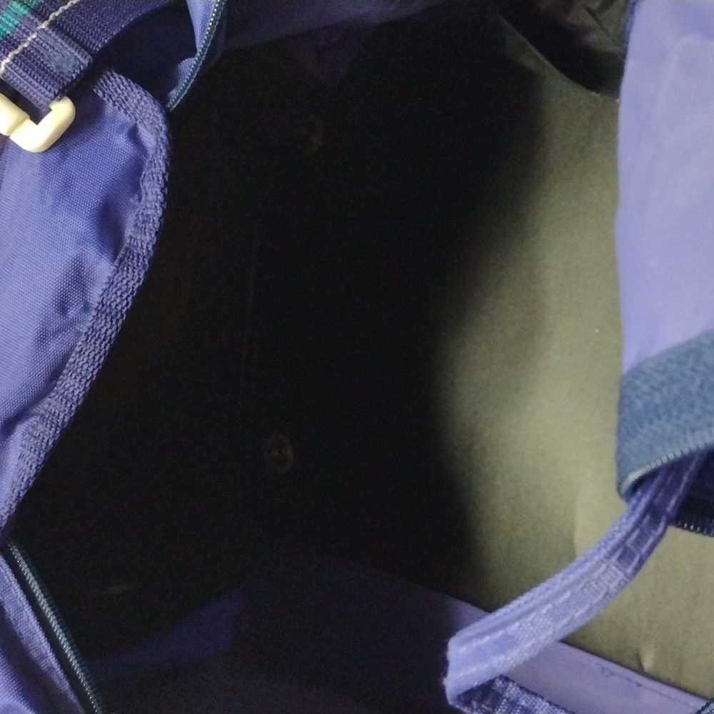 Purple Travel Gym Bag with Shoulder Strap - Picture 13 of 13